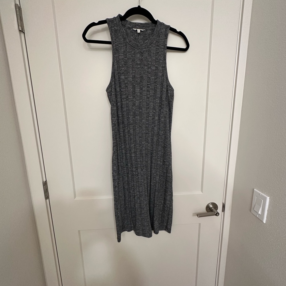 SLPENDID Grey Knit MIDI Dress - medium